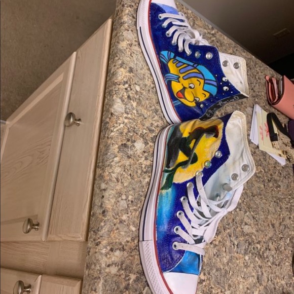 little mermaid converse